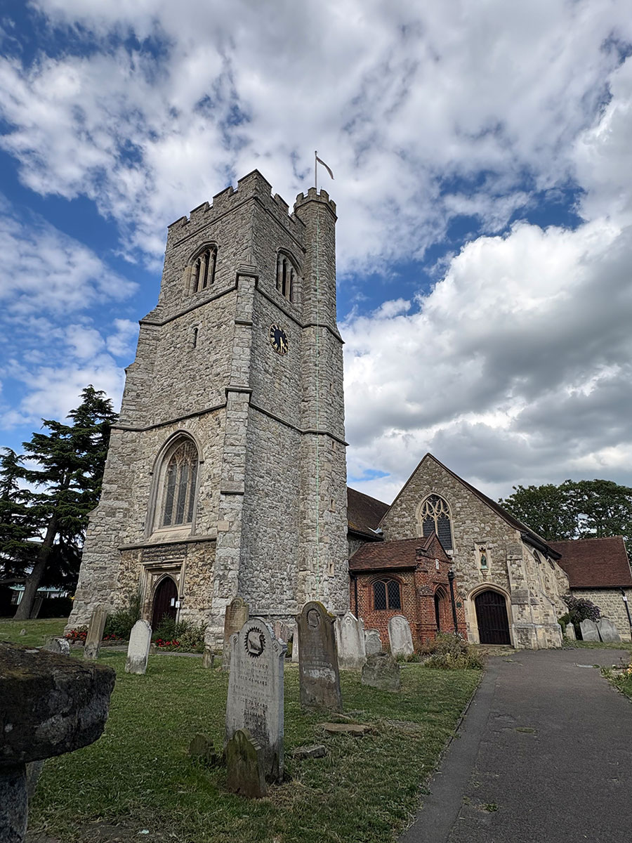 Exterior view of St. Clement's Church