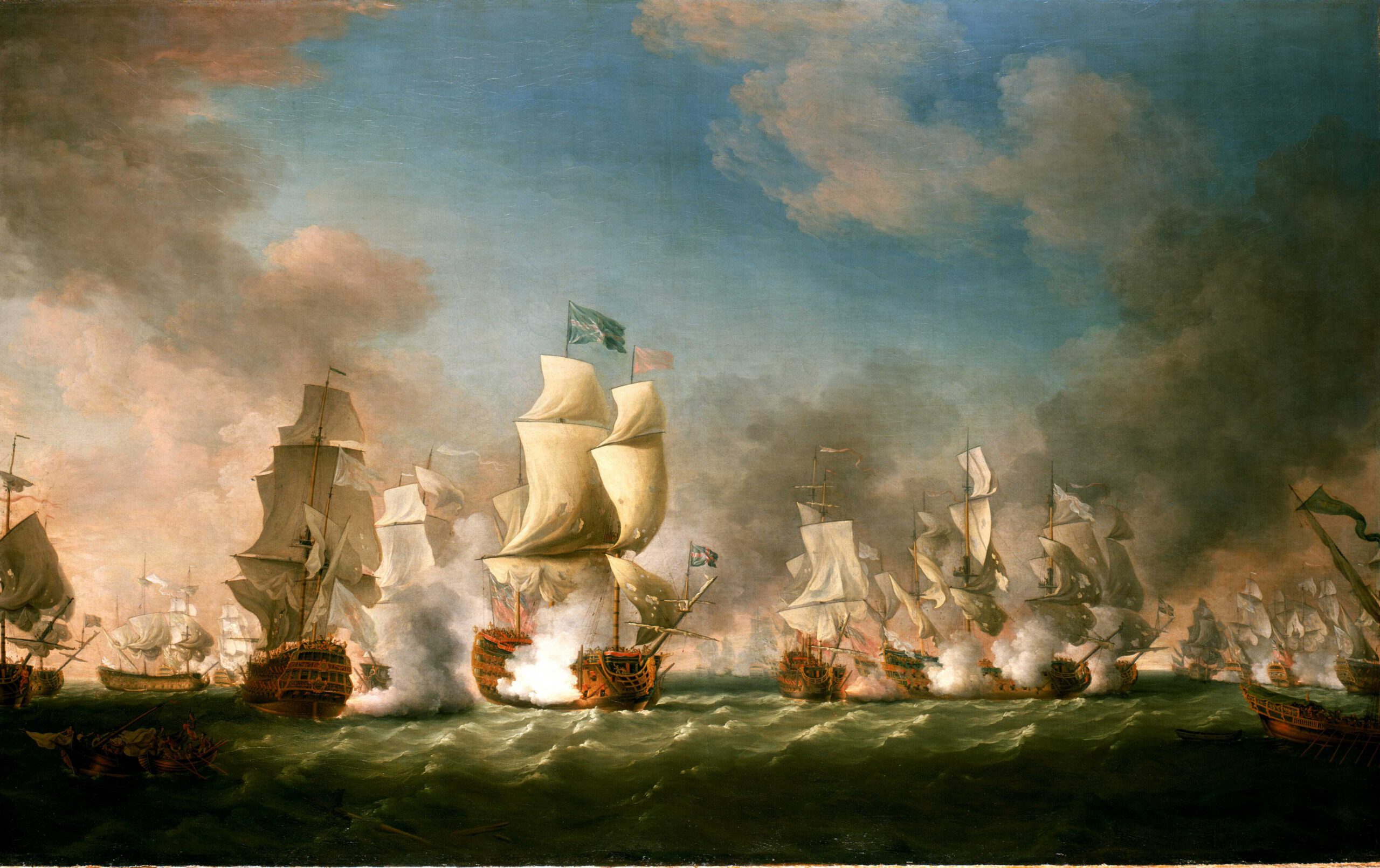 The_Battle_of_Cape_Passaro,_11_August_1718_RMG_BHC0351.tiff The Battle of Cape Passaro, 11 August 1718